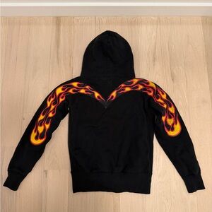 Evisu Daicock Hoodie With Flame
